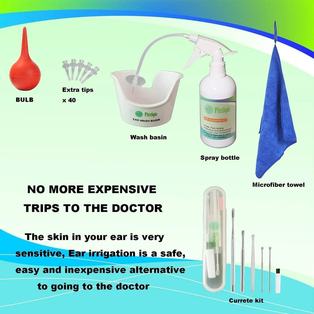 Ear Wax Removal Tool, Ear Cleaning Kits Safe Ear Irrigation Kit Ear Flush QISXROVY Au supplements