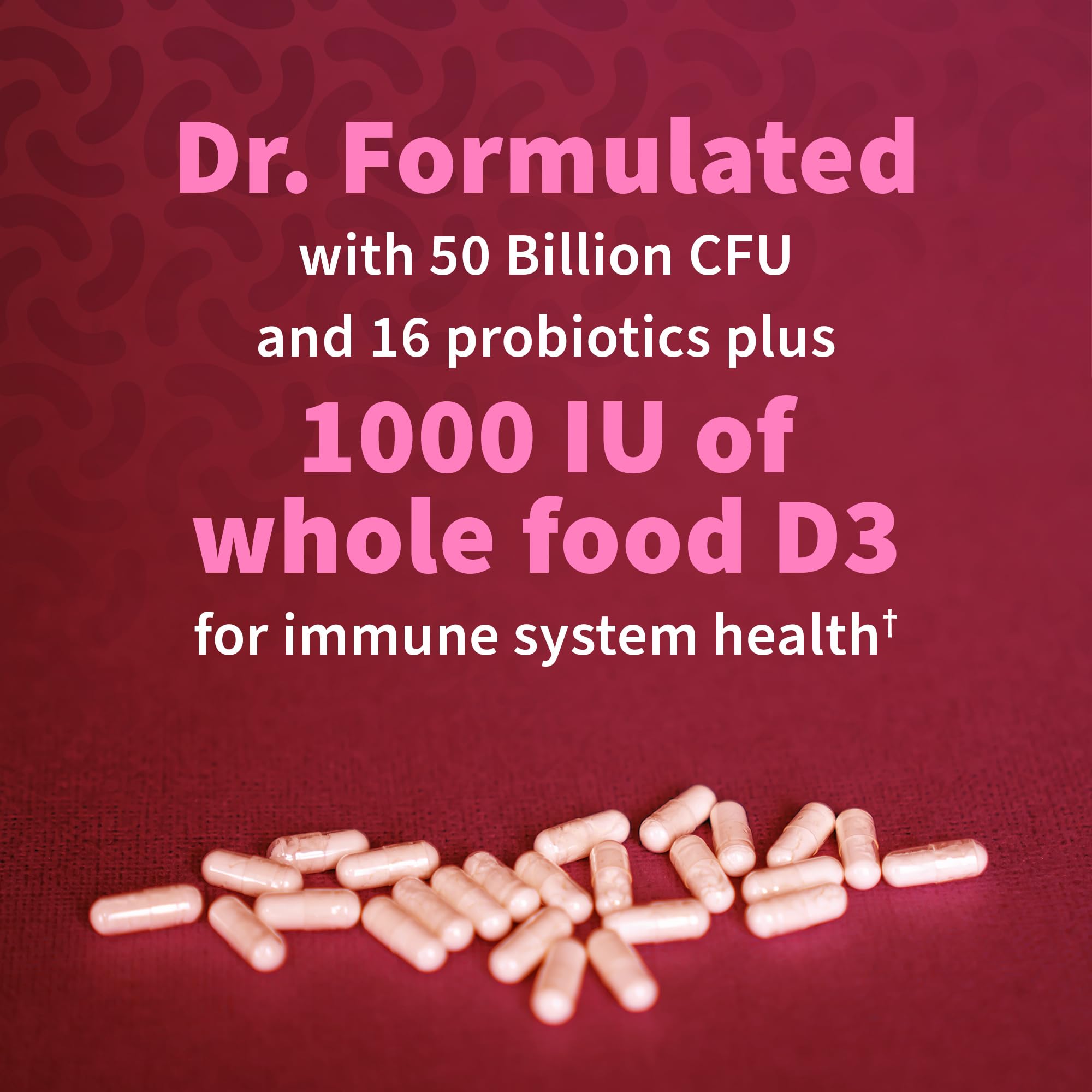 Garden of Life Dr. Formulated Probiotics Urinary Tract+ - 50 Billion CFU - Supports Digestive, Immune & Urinary Tract Health
