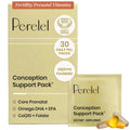 Perelel Conception Support Pack, Prenatal Multivitamin with DHA Omega 3, COQ10 & Folate, Supports Fertility Wellness for Women Perelel Au supplements