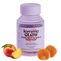 Lemme Glow Collagen Gummies for Thick Hair, Strong Nails & Healthy Skin with Multi-Collagen Peptides, Biotin, Trace Minerals, Zinc, Vitamins A, C & E