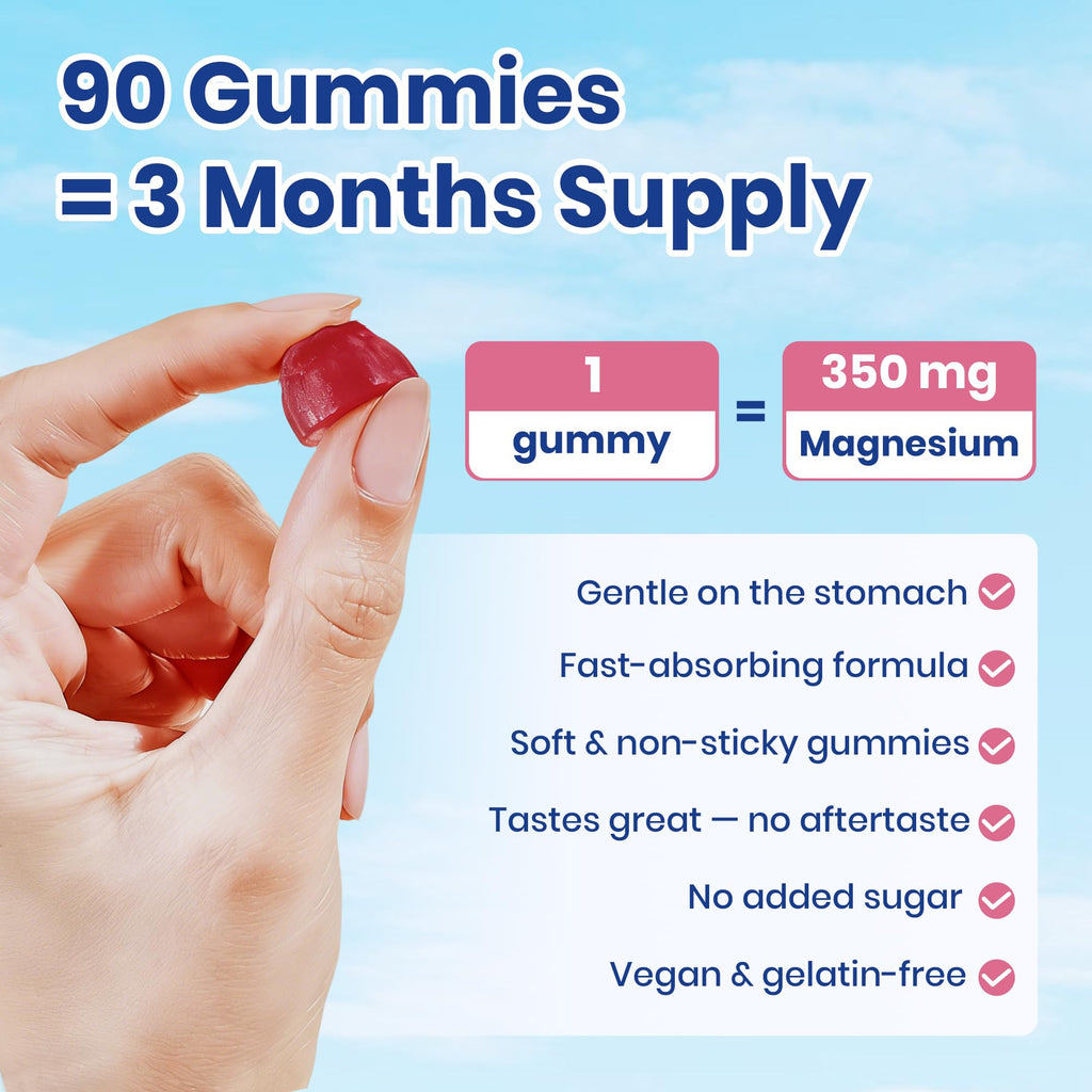 VEV Deep Calm Magnesium Complex 14-in-1 Gummies with Ashwagandha, L-Theanine, Vitamin D3 & Zinc for Women and Men, Vegan Magnesium Glycinate Gummies, 90 Gummies, Pack of 1 VEV Au supplements