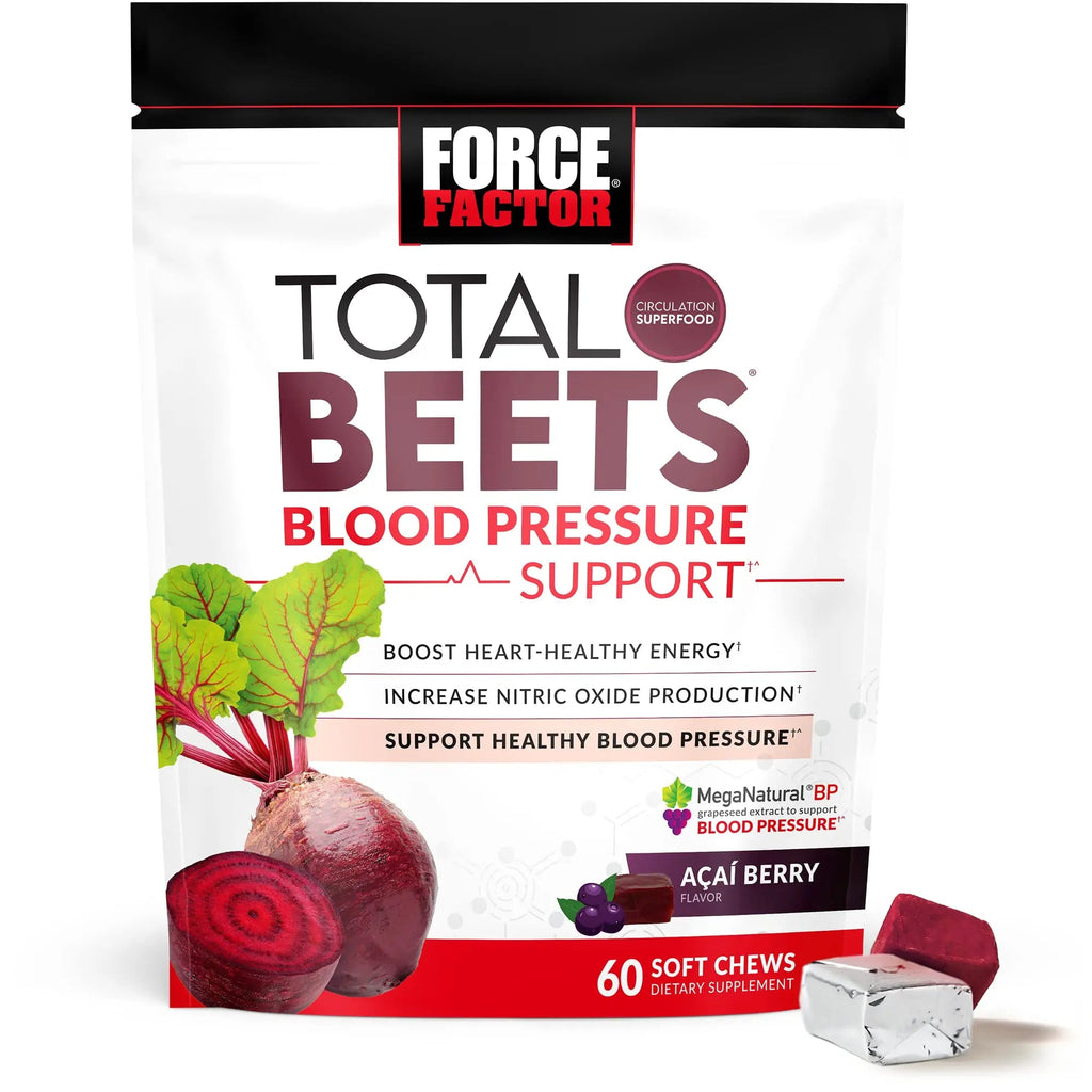 Force Factor Total Beets Blood Pressure Support Supplements with Beet Powder, Great Force Factor Au supplements
