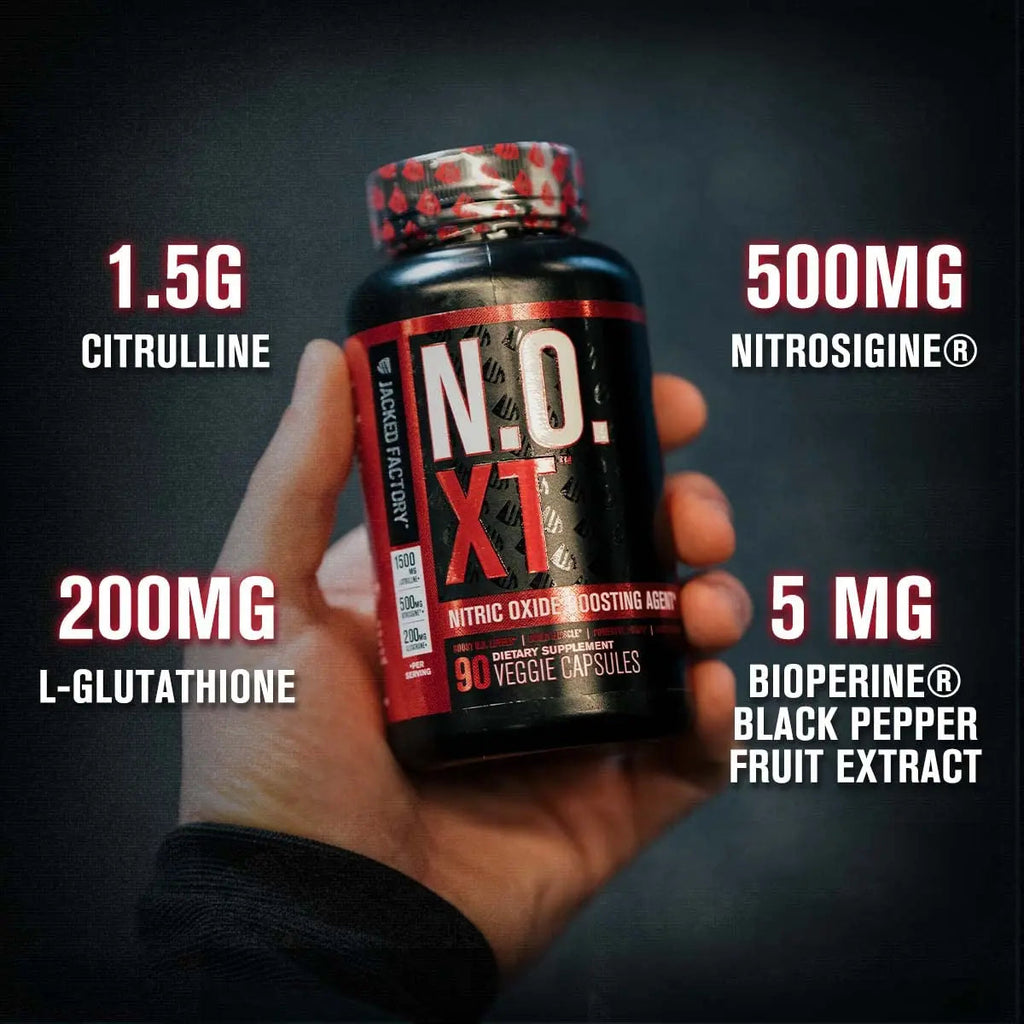 Jacked Factory AM & PM Muscle Building Stack - N.O. XT, Build XT, & Build PM Jacked Factory Au supplements