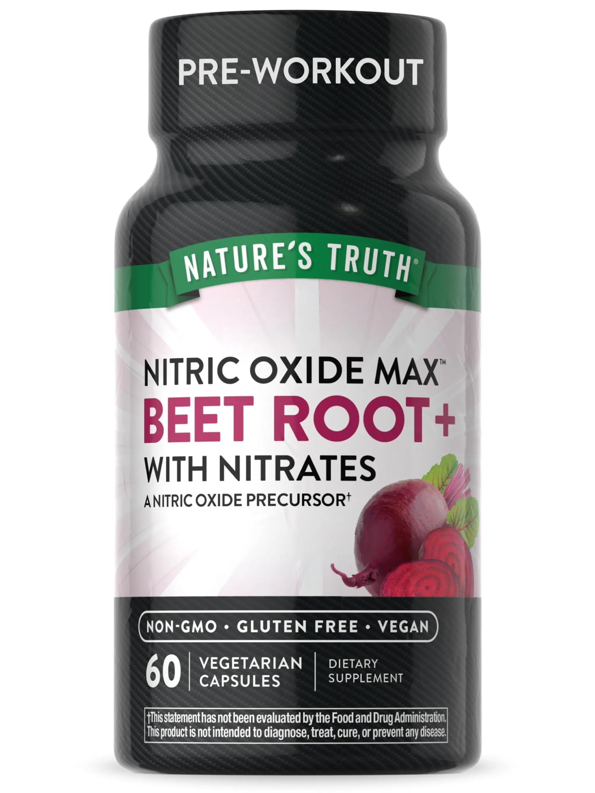 Nature's Truth Beet Root Capsules | 60 Count | Nitric Oxide Supplement for Men and Women Nature's Truth Au supplements