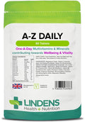 Multivitamin A-Z Daily Tablets 90 Tablets by Lindens Lindens Au supplements