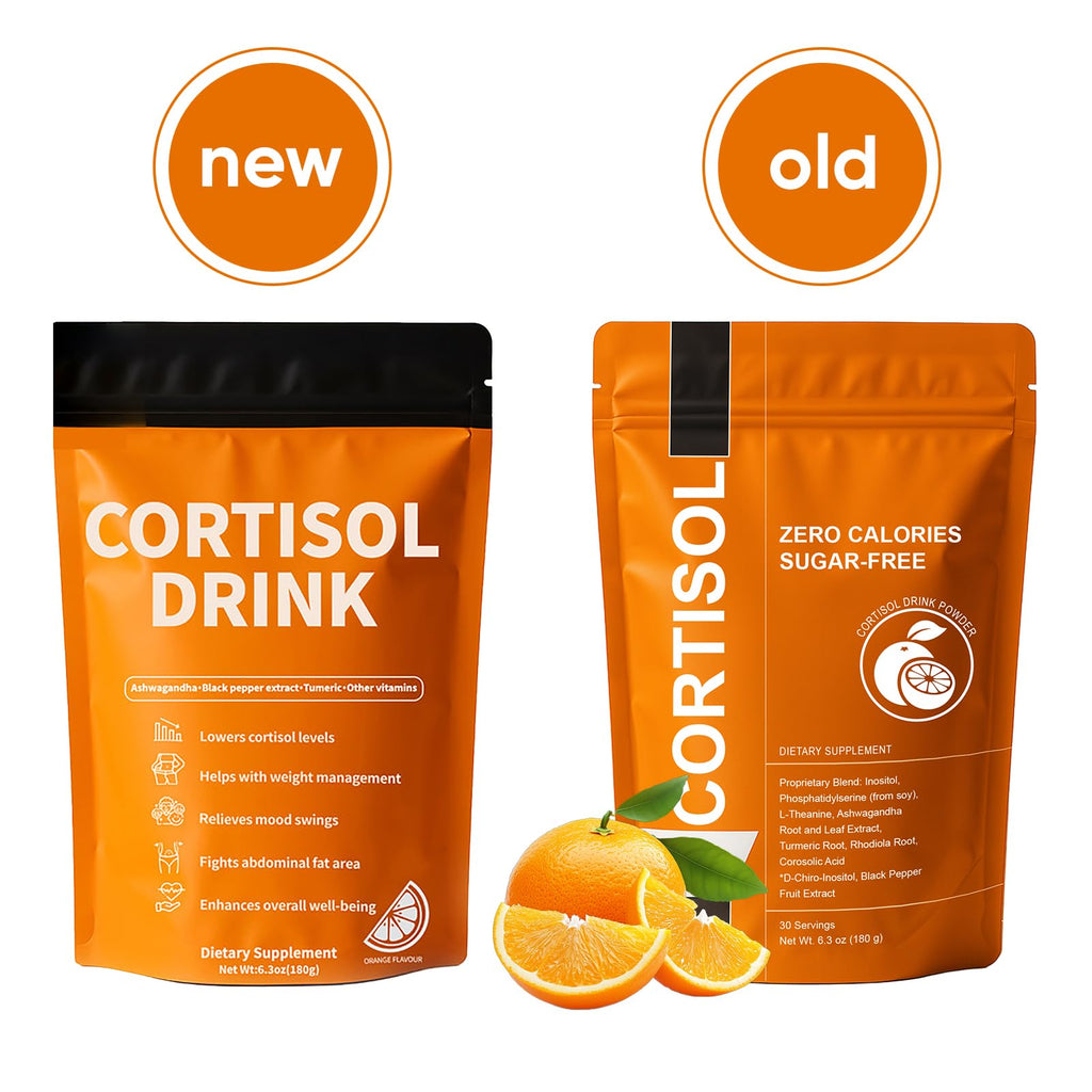 Cortisol Drink Mix | Cortisol Supplements for Women & Men | Ashwagandha, L-Theanine, Turmeric Root, Black Pepper Extract, Healthy Cortisol Levels, Mental Clarity SUUDUUL Au supplements