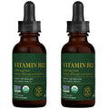 Global Healing Center - Vitamin B12 5000 mcg, Organic Sublingual Liquid Drops | 3-in-1 Methylcobalamin, Adenosylcobalamin, Hydroxo Blend, 1 Fl Oz (2-Pack) Global Healing Center Au supplements
