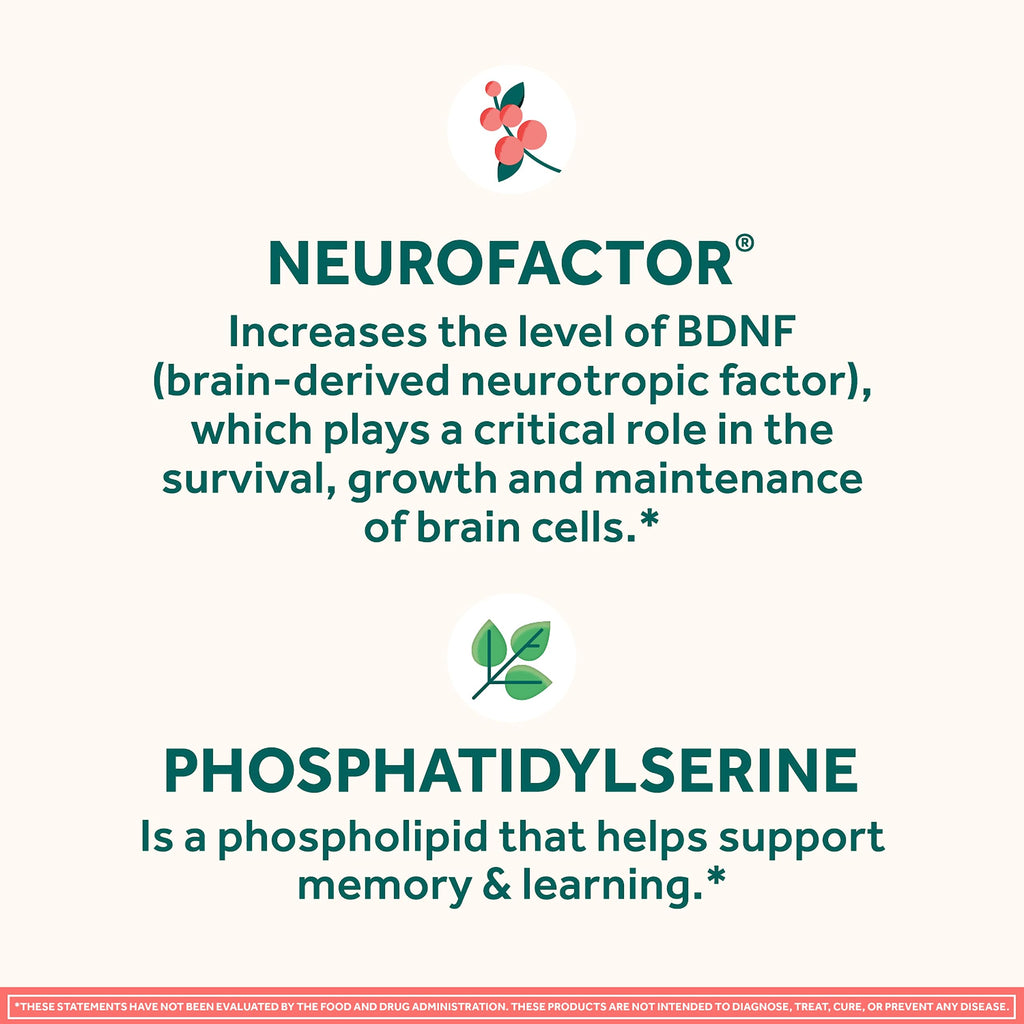 NEURIVA Original Brain Supplement for Memory, Focus & Concentration + Learning & Accuracy with Clinically Tested Nootropics Phosphatidylserine and Neurofactor, Strawberry Flavor, 50 Gummies NEURIVA Au supplements