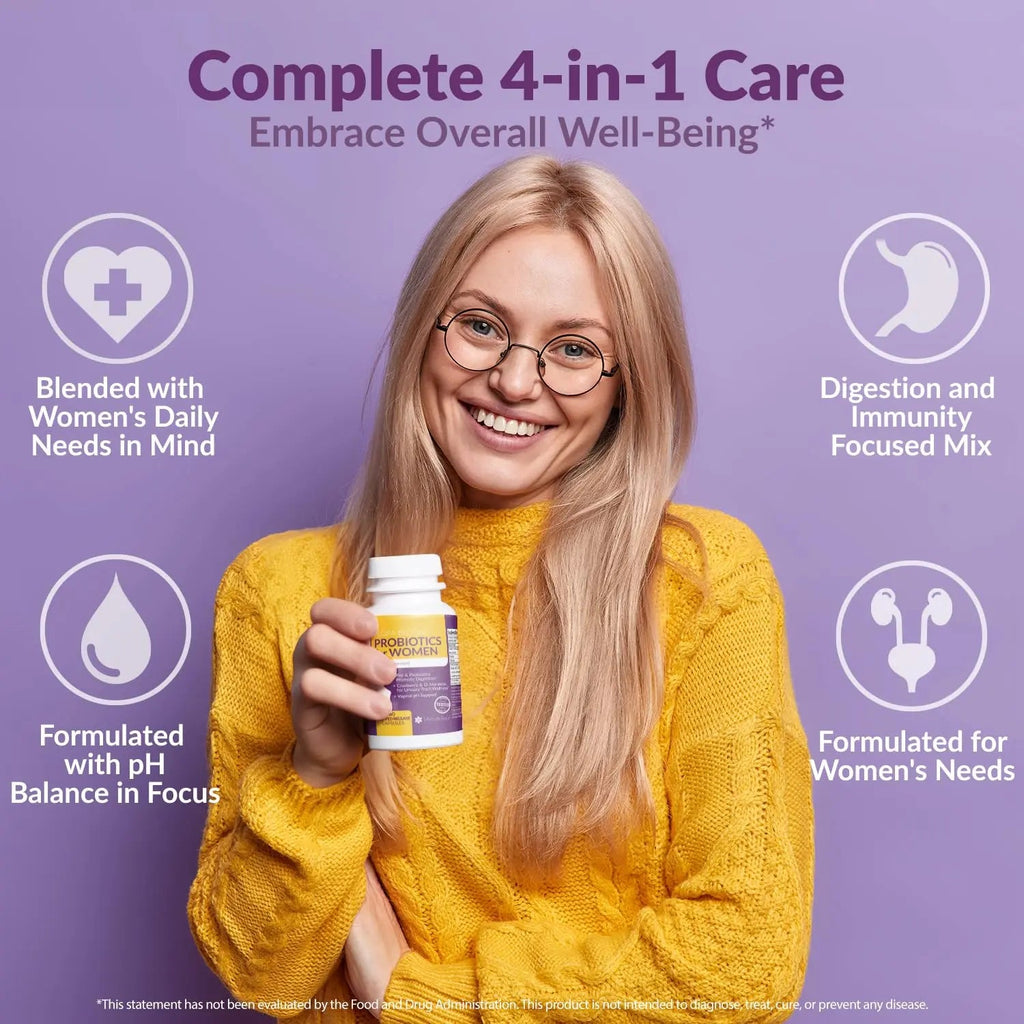 Probiotics for Women- 3 Pack(180 Capsules) - Ultimate Flora Bloom Probiotic Supplement for Women Intimate Rose Au supplements