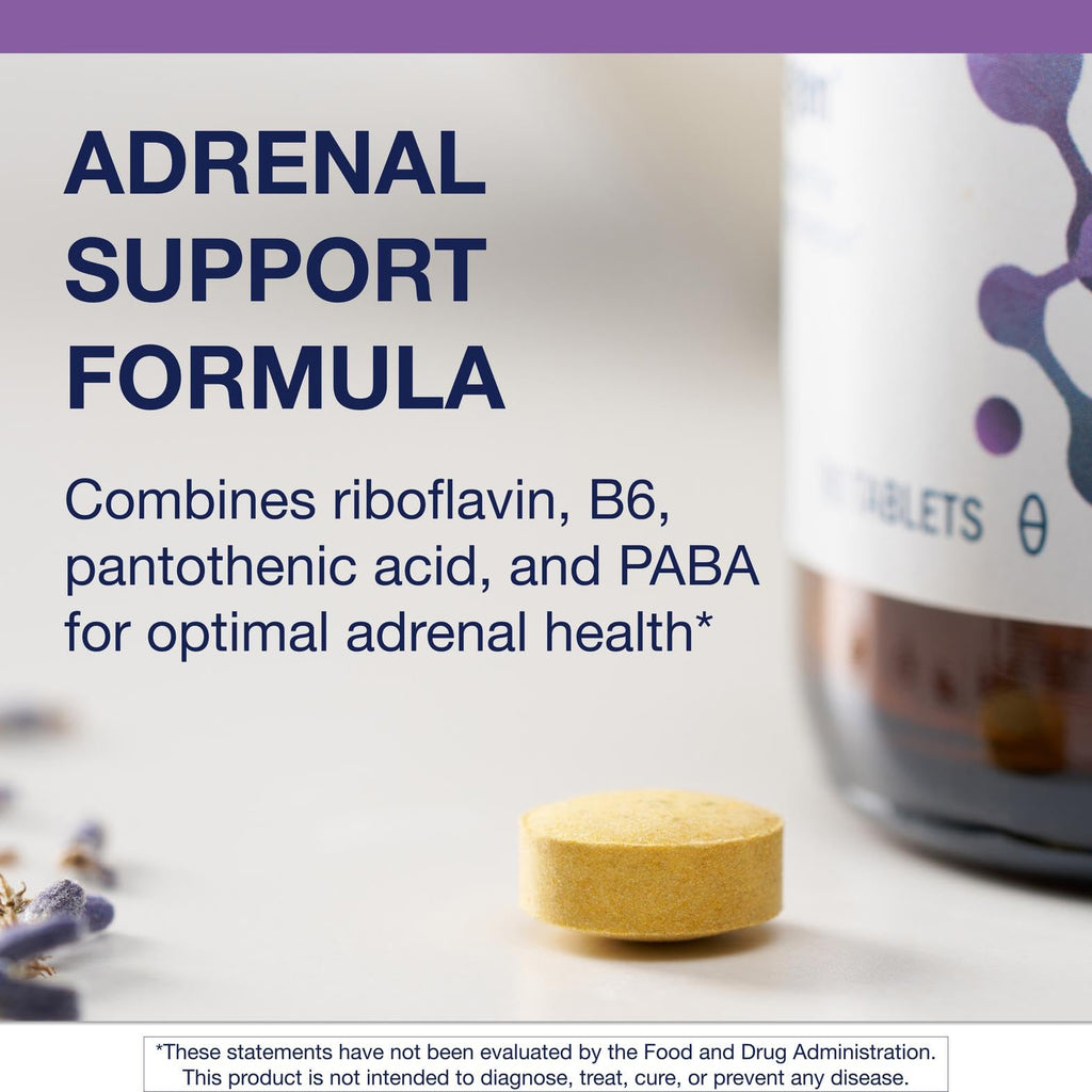 Metagenics Adrenogen - Adrenal Health with Raw Adrenal Concentrate, B Vitamins & PABA Supplement - Supports Hormone Balance, Energy & Nervous System Function* - Non-GMO, Gluten-Free - 90 Tablets Metagenics Au supplements