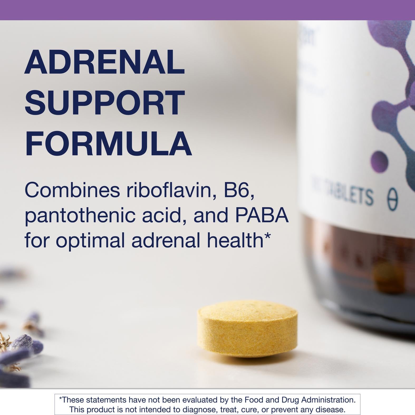 Metagenics Adrenogen - Adrenal Health with Raw Adrenal Concentrate, B Vitamins & PABA Supplement - Supports Hormone Balance, Energy & Nervous System Function* - Non-GMO, Gluten-Free - 90 Tablets Metagenics Au supplements