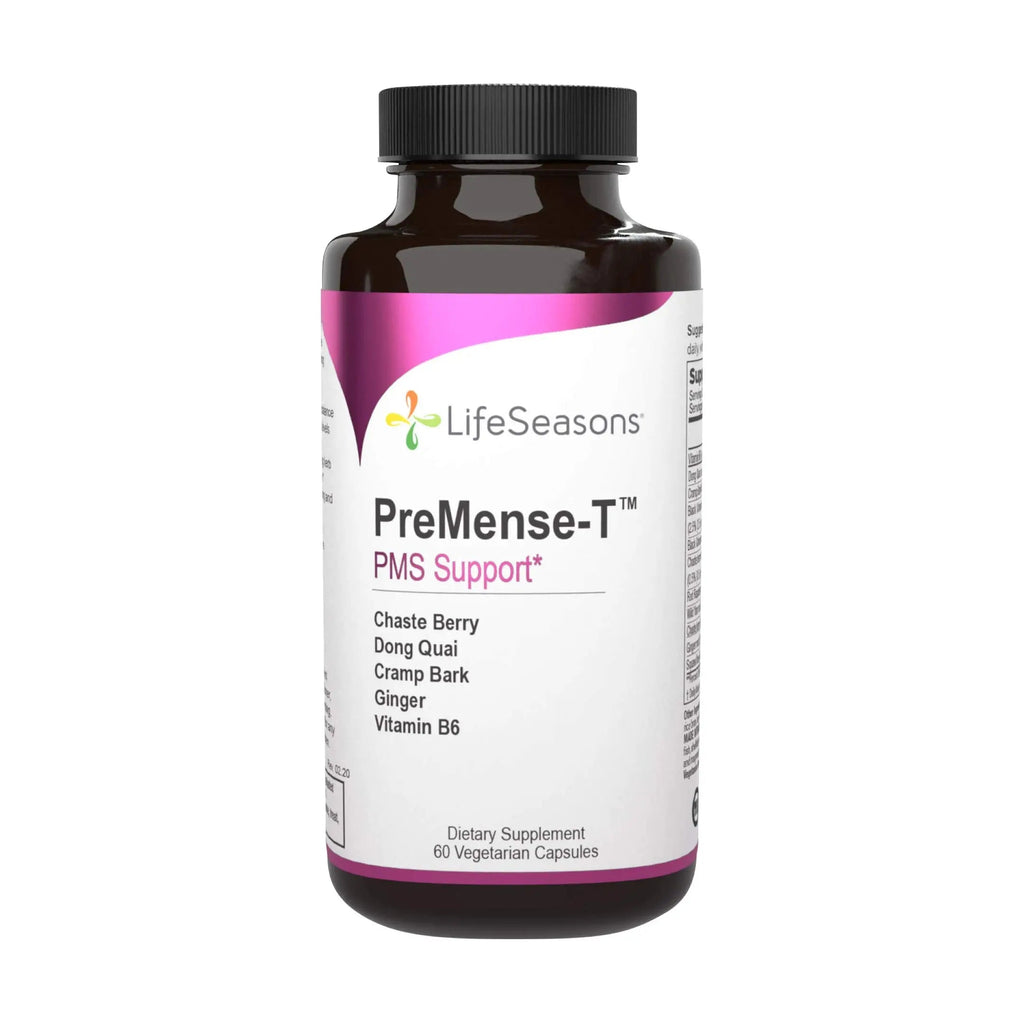 PreMense-T - PMS Relief Supplement - Ginger, Cramp Bark, Black Cohosh, Dong Quai, Chasteberry & Vitamin B6 LifeSeasons Au supplements