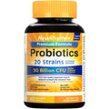 NewRhythm Probiotics 50 Billion CFU 20 Strains, 60 Veggie Capsules, Targeted Release Technology, Stomach Acid Resistant