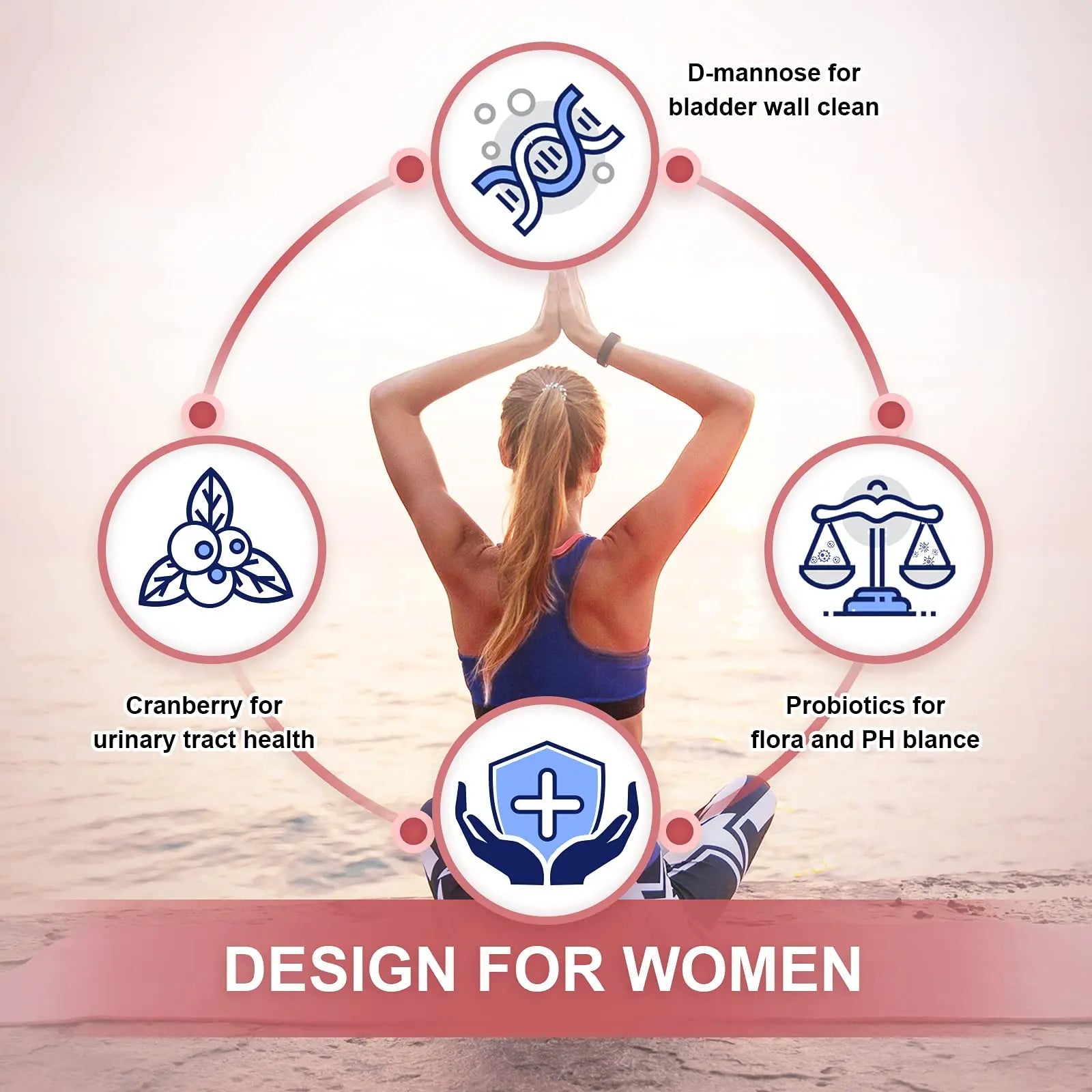 Probiotics-for-Women Prebiotics-and-Probiotics-Powder, 100-Billion-CFUs 45-Day-Supply NATURE TARGET Au supplements