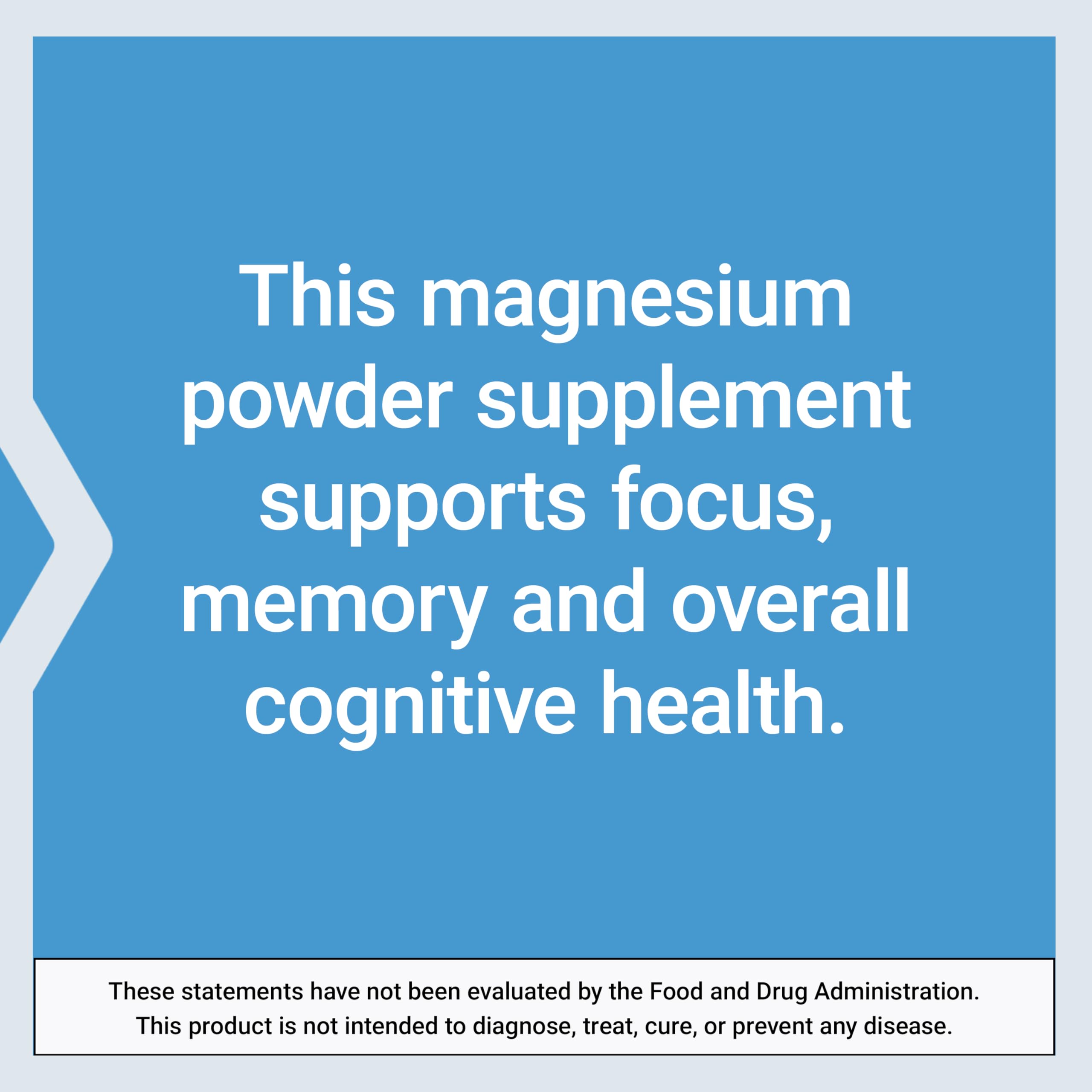 Life Extension Neuro-Mag Magnesium L-Threonate Powder (Tropical Punch) - Ultra-Absorbable Magnesium - Supports Memory, Focus, Cognitive Function & Mood -