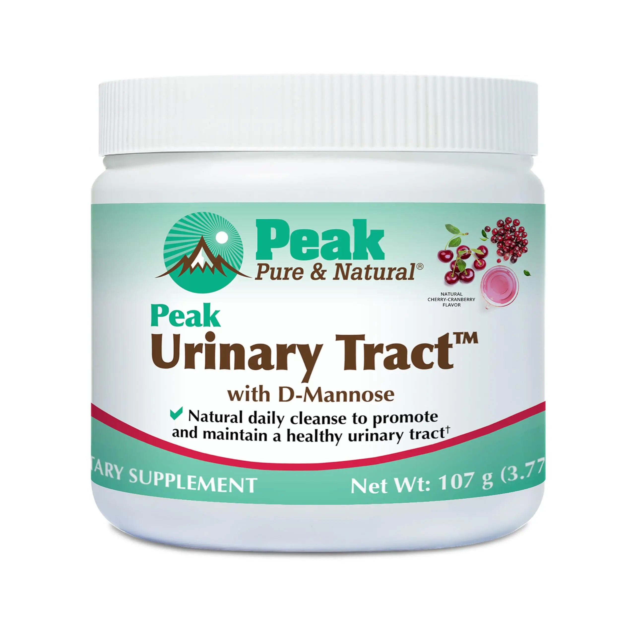 Peak Urinary Tract Supplement Powder - Cranberry and D-Mannose Powder with Juniper Berries and Probiotics for Urinary Tract Health, Ph Balance, UTI Defense - Vegan, Gluten Free (30 Day Supply) Peak Pure & Natural Au supplements