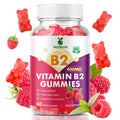 VCCHUYH Vitamin B2 Gummies for Kids & Adults, VIT B2 Riboflavin 400mg Supplement with Magnesium for Migraine Relief & Nervous System Support, Non-GMO,