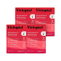 Vivioptal Active, 90 Softgels (1 Year Supply), Ginseng & Omega 3, Multivitamin & Multimineral, Gluten Free, German Formula Vivioptal Vitamins Au supplements