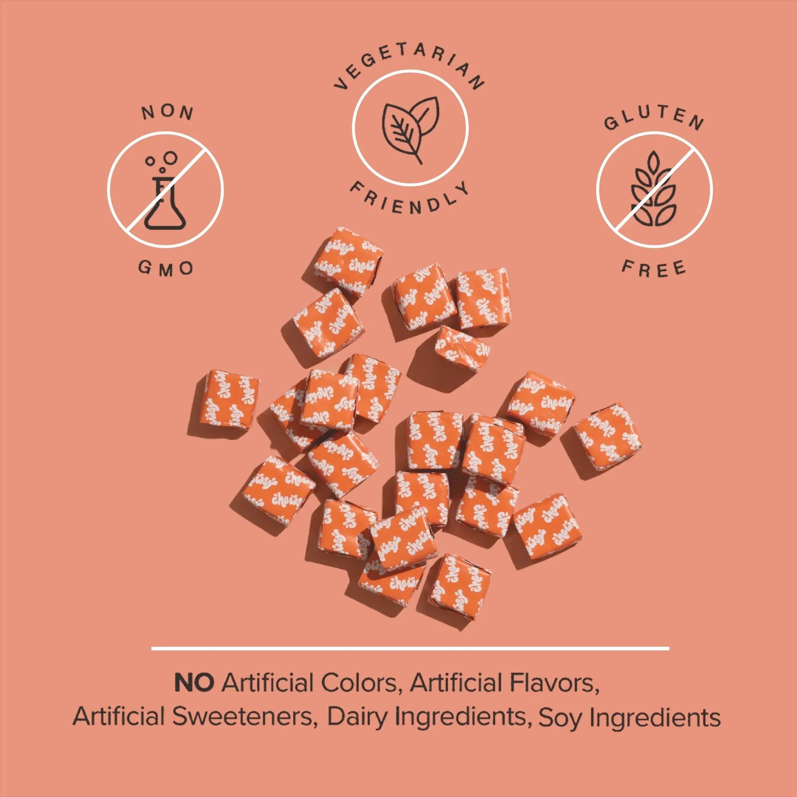 Chewsy Kids’ Multivitamin, Delicious Candy-Style Daily Vitamin Chews + Probiotics + Superfoods, Wild Berry Flavor Chewable Fruity Supplement Chews CHEWSY Au supplements