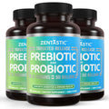 Zentastic Probiotics & Prebiotics Supplement - 50 Billion CFU - for Men & Women’s Immune & Digestive Health - 16 Strains - Shelf Stable - 180 Delayed Release Veggie Capsules