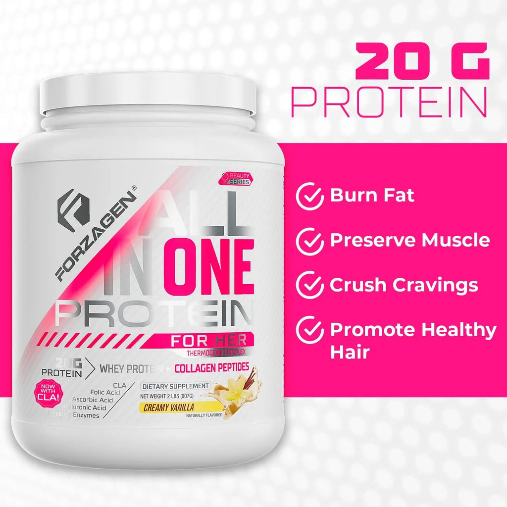 Forzagen All in One Protein for Her, Protein Powder for Women with Collagen Peptides Forzagen Au supplements