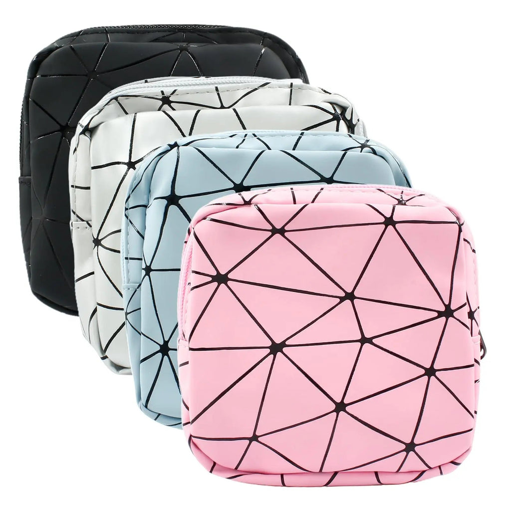 Uenhoy 4 Pcs Sanitary Napkin Storage Bags with Zipper, Portable Waterproof Menstrual Cup Uenhoy Au supplements