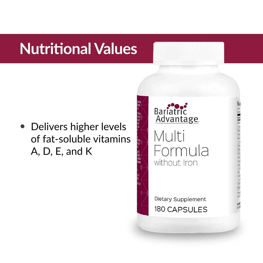 Bariatric Advantage Multi Formula without Iron, High Potency Daily Multivitamin for Bariatric Surgery Patients Bariatric Advantage Au supplements