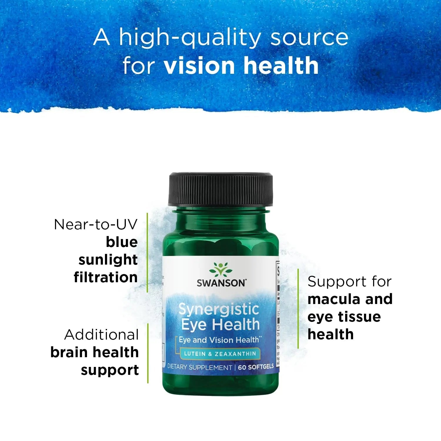 Swanson Synergistic Eye Health - Lutein and Zeaxanthin Supplement Swanson Au supplements
