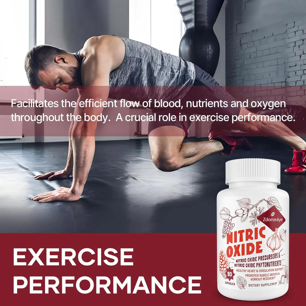 Zdoroviye Nitric Oxide Supplement for Men Women, Nitric Oxide Precursor & Nitric Oxide Zdoroviye Au supplements