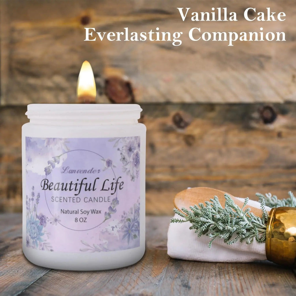 AMIDONSO Lavender Candles for Home Scented,8 oz Aromatherapy Candles Gift,45 Hour Long AMIDONSO Au supplements