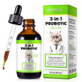 Liquid Cat Probiotic, Natural 3 in 1 Probiotic for Cats, Cat Digestive Support,Gut Health Support,Help with Diarrhea,Gas and Bloating, Cat Herbal Supplements- 60ml VOSIFSDIY Au supplements