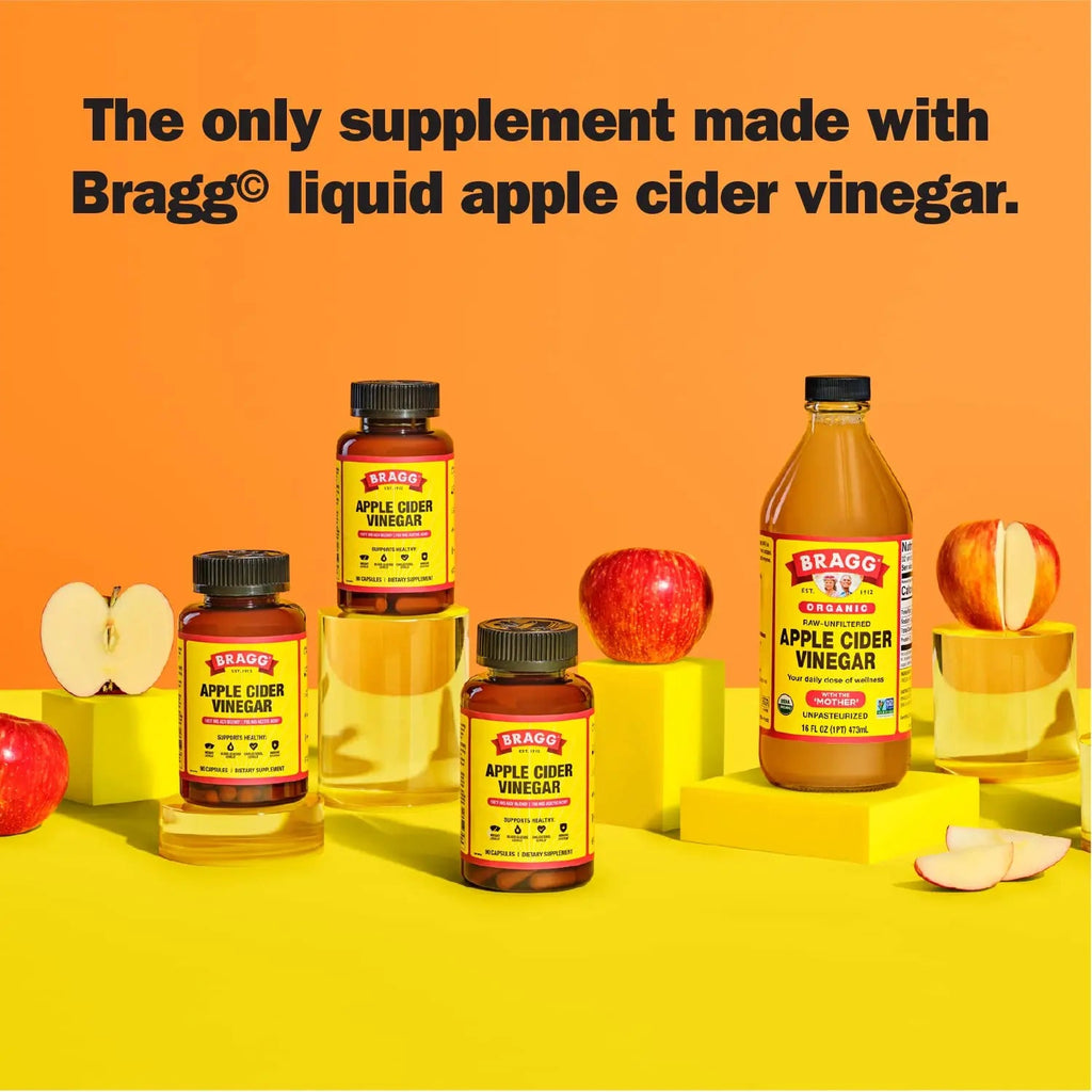 Bragg Apple Cider Vinegar True Energy Capsules – 6 B Vitamins – Caffeine Free Bragg Au supplements