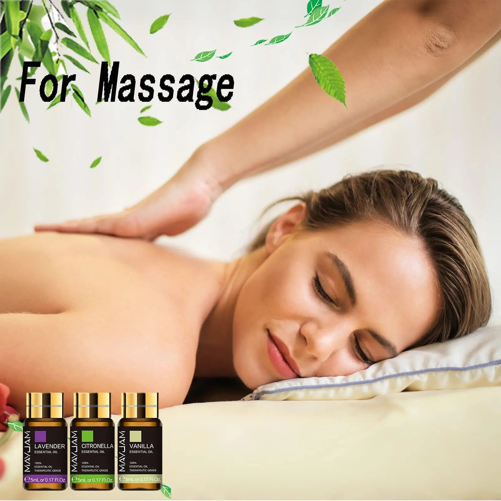 MAYJAM Tea Tree 20 Pcs Pure Essential Oil Gift Set, for Diffuser, Humidifiers, Skin Care, Massage MAYJAM Au supplements
