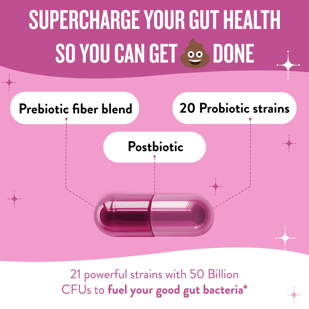 Legendairy Milk Hot Girl Ish™ - Daily Probiotics for Women with 50 Billion CFU - Women's Probiotic Supplement with 20 Probiotic Strains, Prebiotics & Postbiotic for Digestive, Gut & Immune Health Legendairy Milk Au supplements