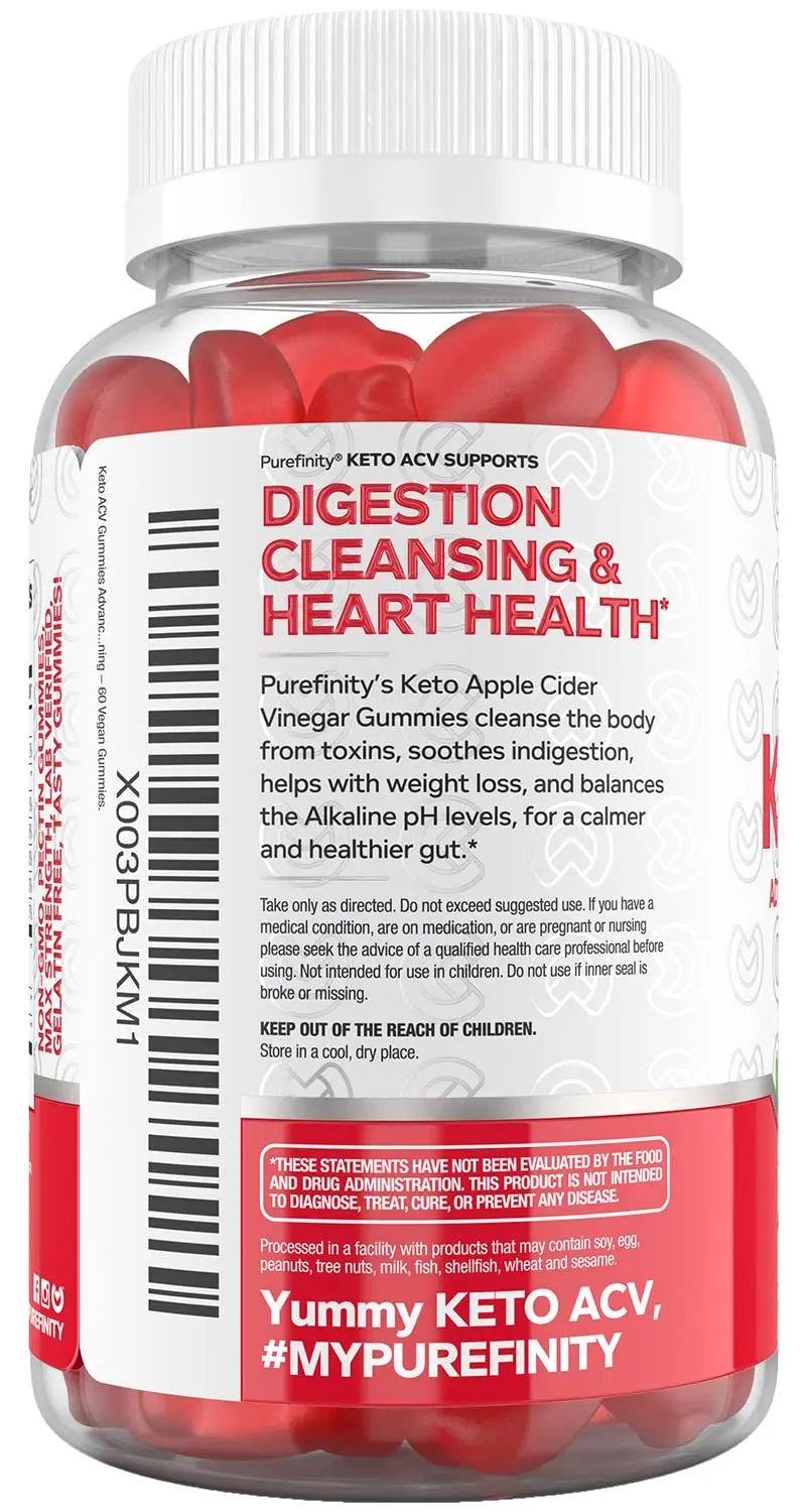 PUREFINITY Keto ACV Gummies to Support Weight Loss and Detox - True Form Keto ACV PUREFINITY Au supplements