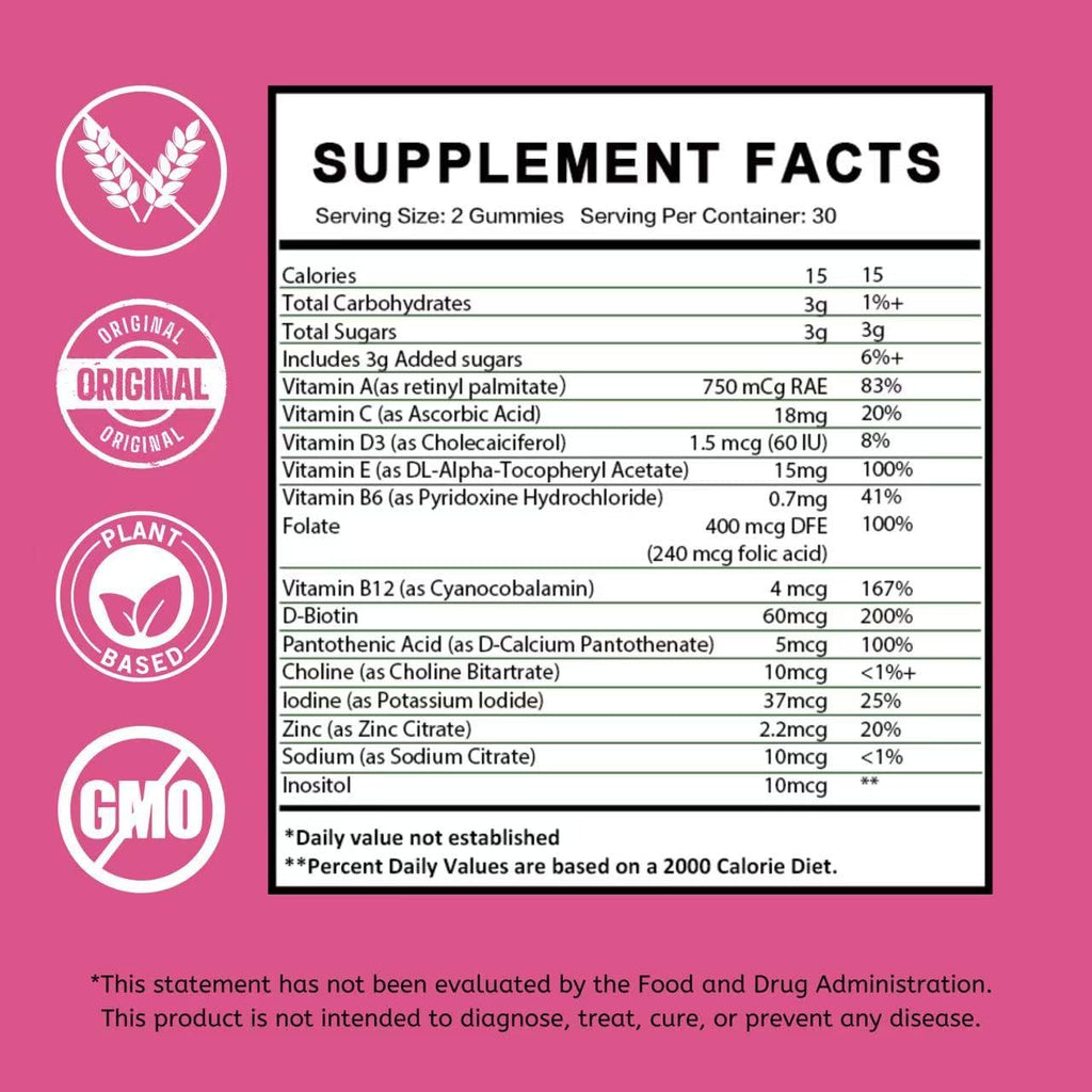 PCOS Vitamins Gummies for Women Hormone Balance & PCOS Relief & Fertility Support, 60 Ovarian Support Vitamins with Inositol for Healthy Menstrual Cycle, Inositol Gummies for Hirsutism and Acne Siyolaherb Au supplements