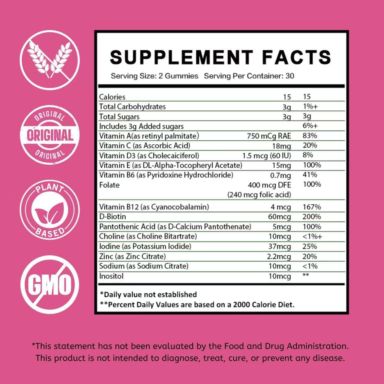 PCOS Vitamins Gummies for Women Hormone Balance & PCOS Relief & Fertility Support, 60 Ovarian Support Vitamins with Inositol for Healthy Menstrual Cycle, Inositol Gummies for Hirsutism and Acne Siyolaherb Au supplements