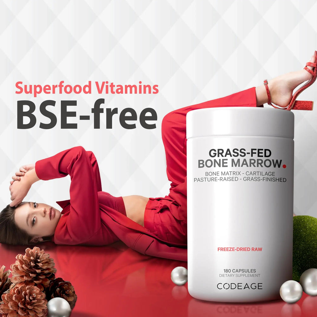 Codeage Grass Fed Bone Marrow, Full Spectrum Whole Bone Extract Codeage Au supplements