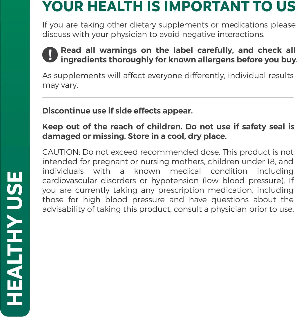 Hawthorn Berry Capsules - 4 Month Supply Digestion & Heart Health Supplement Healths Harmony Au supplements