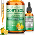 Cortisol Supplement for Women & Men - Cortisol Detox Reducer Magnesium Glycinate, Ashwagandha, L-Theanine, Phosphatidylserine - Hormone Balance for Calm Mood Focus Sleep (2 FL.OZ Lemon) RiRywony Health Au supplements