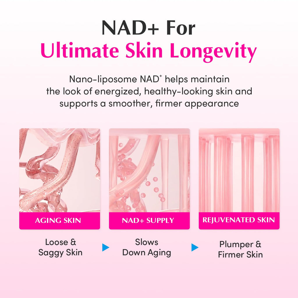 EQQUALBERRY NAD+ Peptide Boosting Cream – NAD+ 5% & 13 Peptides Anti-Aging Face & Body Cream
