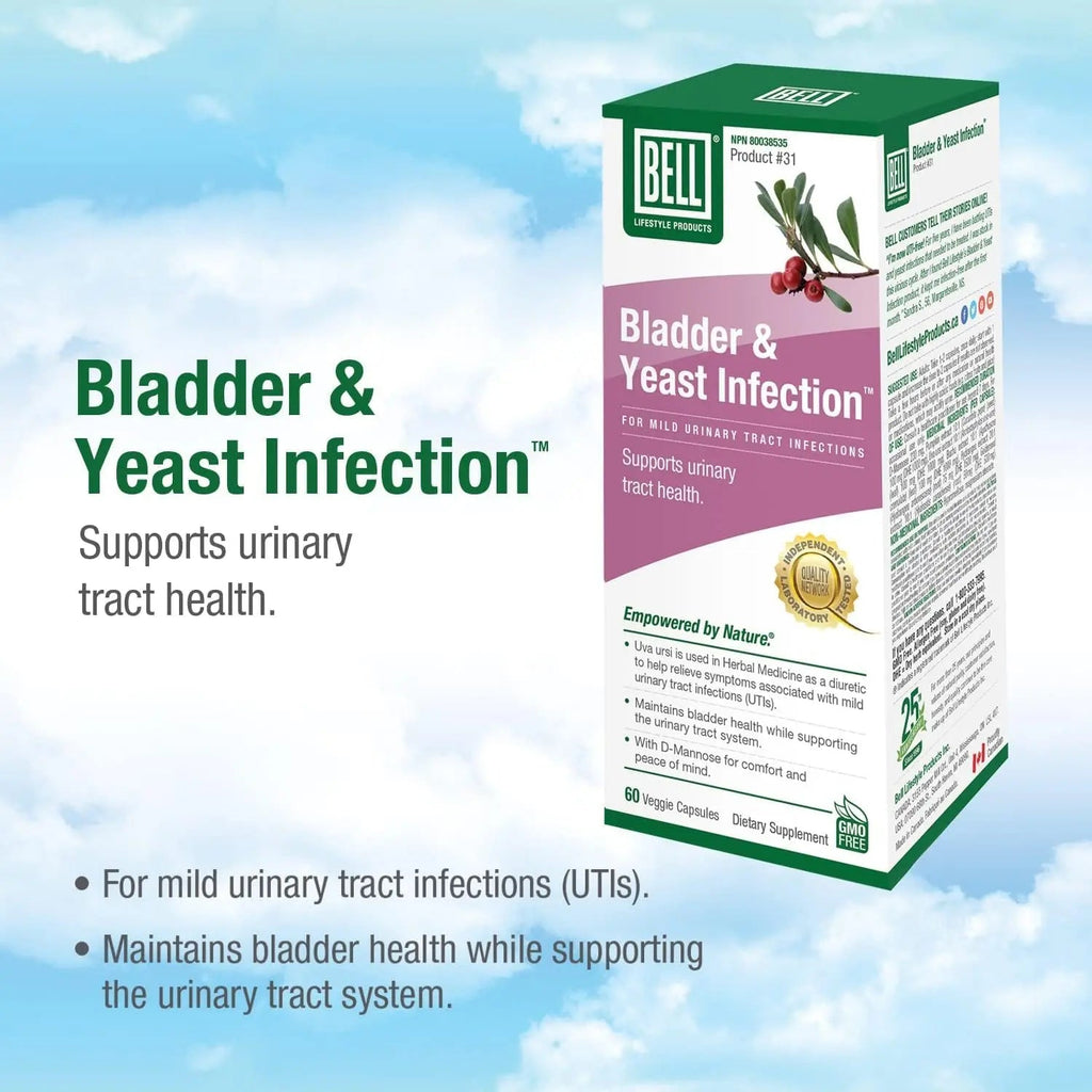 Bell Lifestyle Products Bladder Health and Yeast Balance - 60 Capsules Bell Au supplements