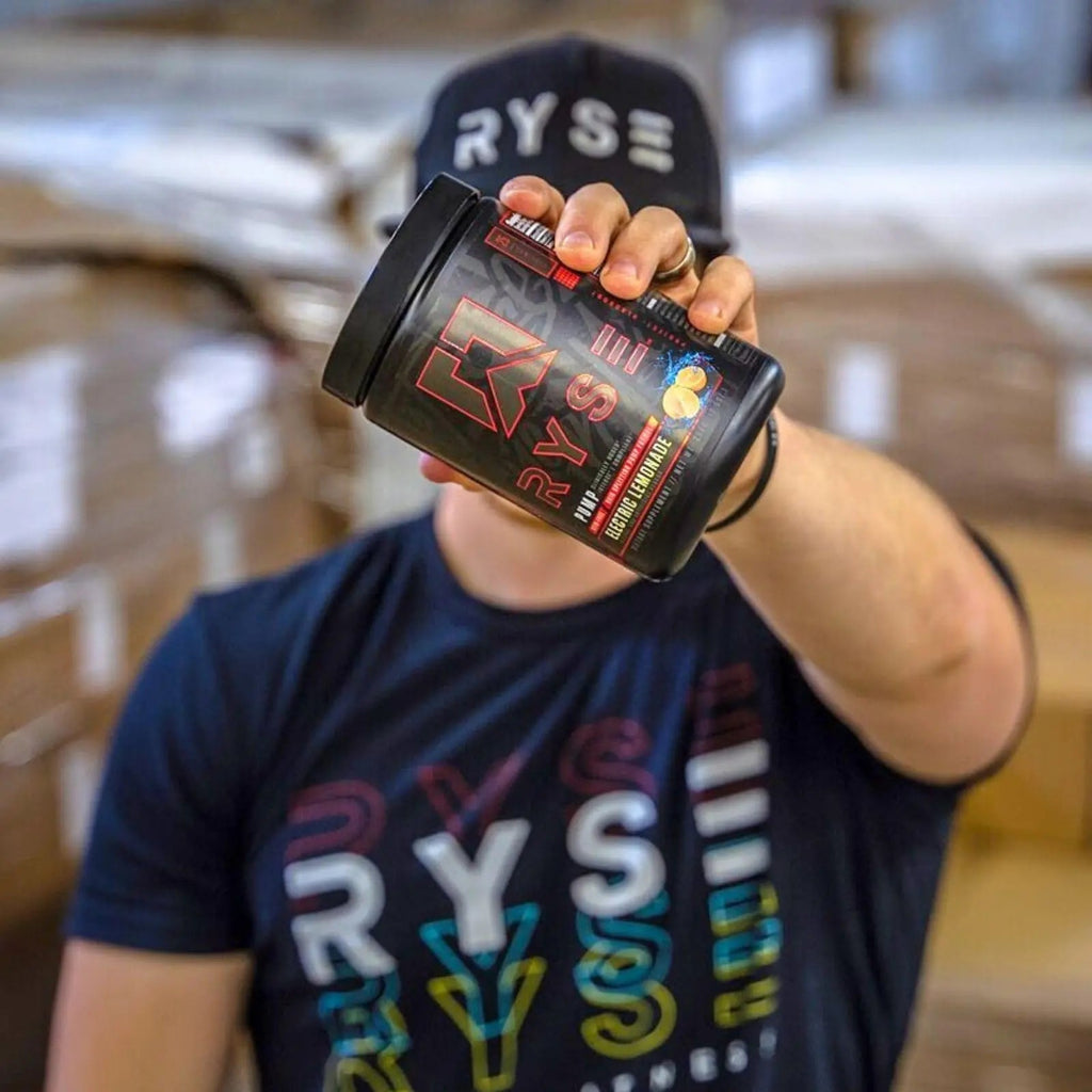 RYSE Up Supplements Project Blackout Pump Powder | Pump, Power, Endure | Betaine RYSE Up Supplements Au supplements