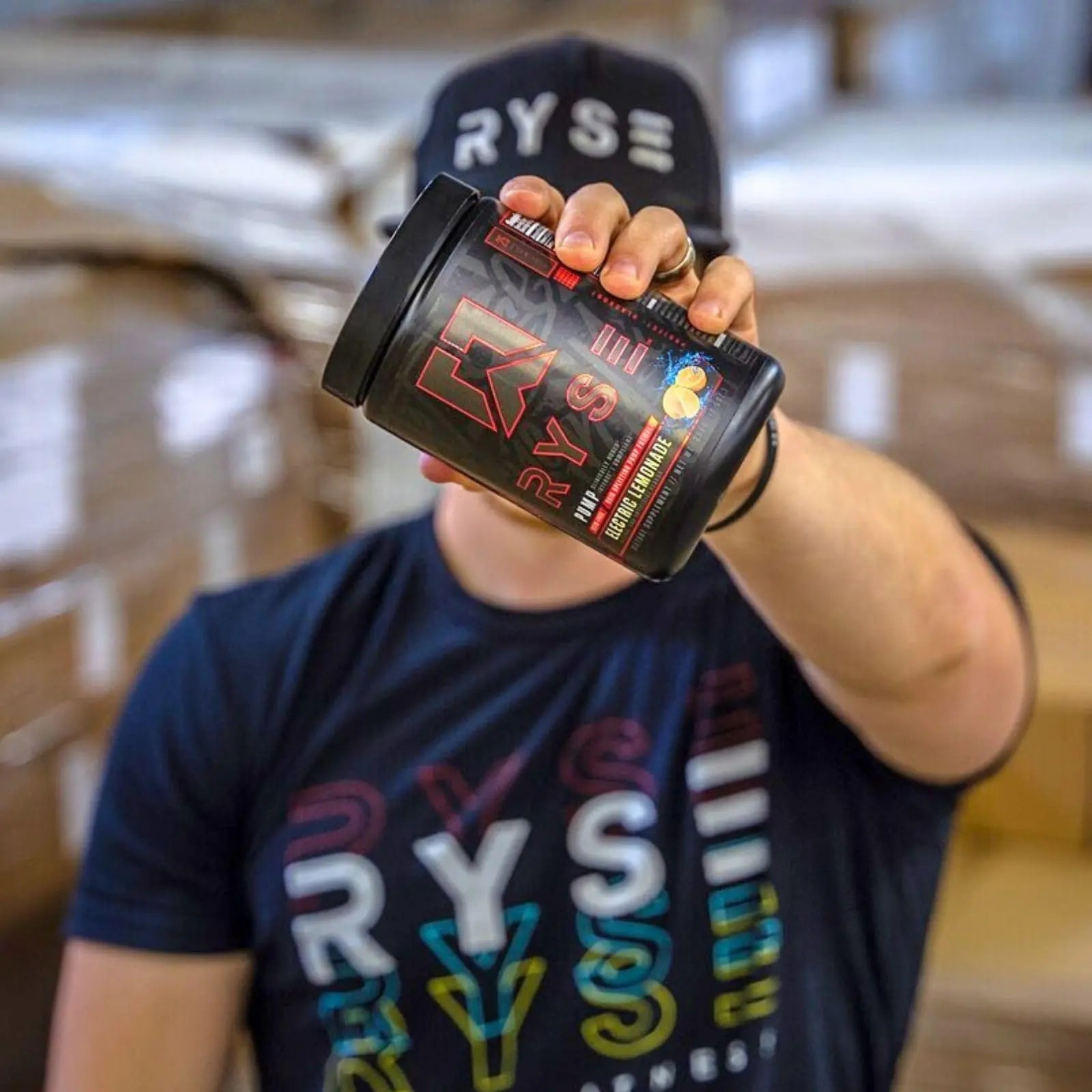 RYSE Up Supplements Project Blackout Pump Powder | Pump, Power, Endure | Betaine RYSE Up Supplements Au supplements