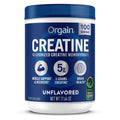Orgain Creatine Monohydrate Micronized Powder, 100 Servings, Unflavored, Supports Muscle Growth, Post Workout Recovery and Brain Health, No Artificial Additives
