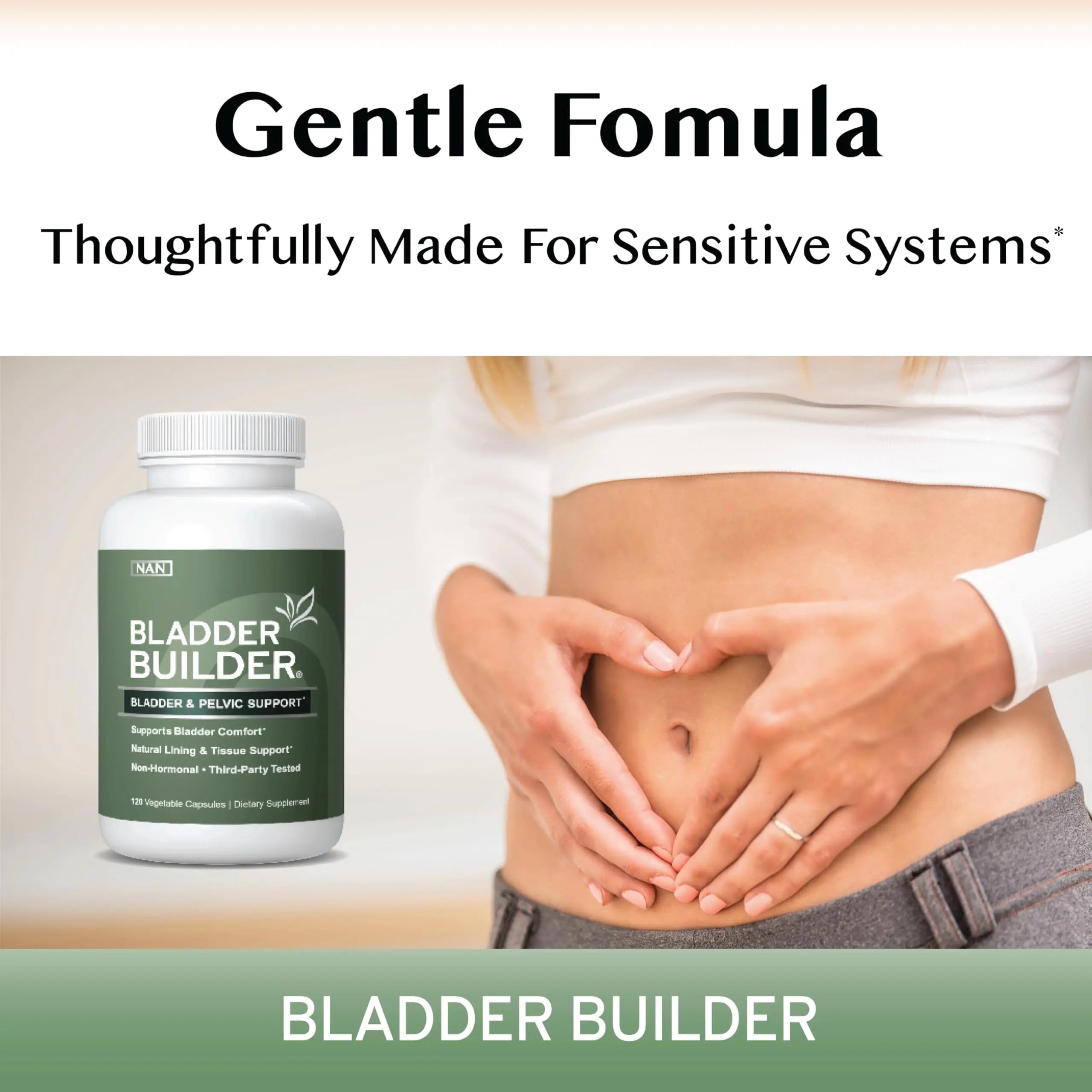 BLADDER BUILDER - Bladder Health Supplement for Bladder Support & Bladder Discomfort – Supports Bladder Lining – 120 Capsules – Made in USA** BLADDER BUILDER Au supplements