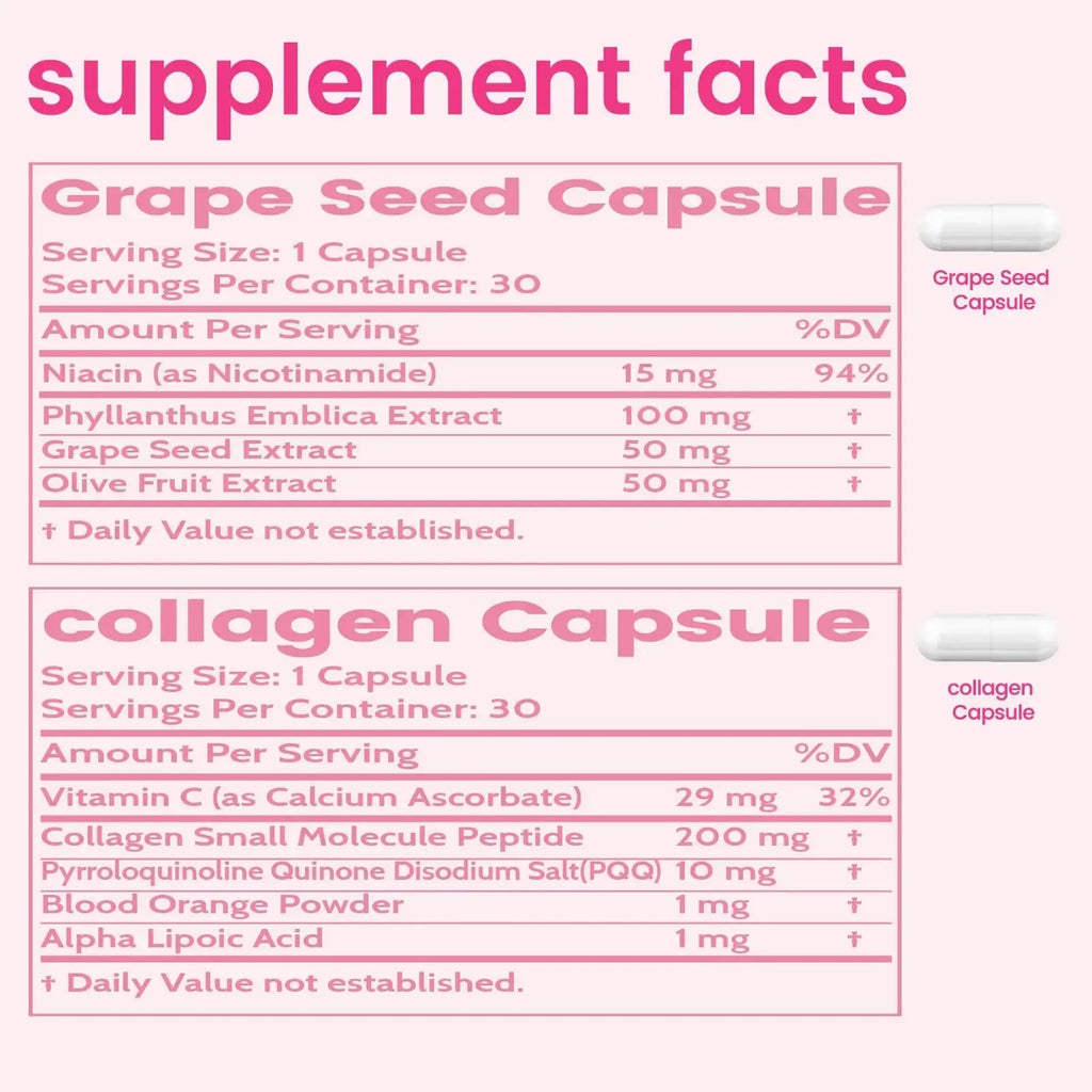 Women's Daily Vitamin Packs with Collagen Peptide, PQQ, 4-IN-1 Multivitamins For Women Health Supports Immune Health, Skin, Brain REOTT Au supplements