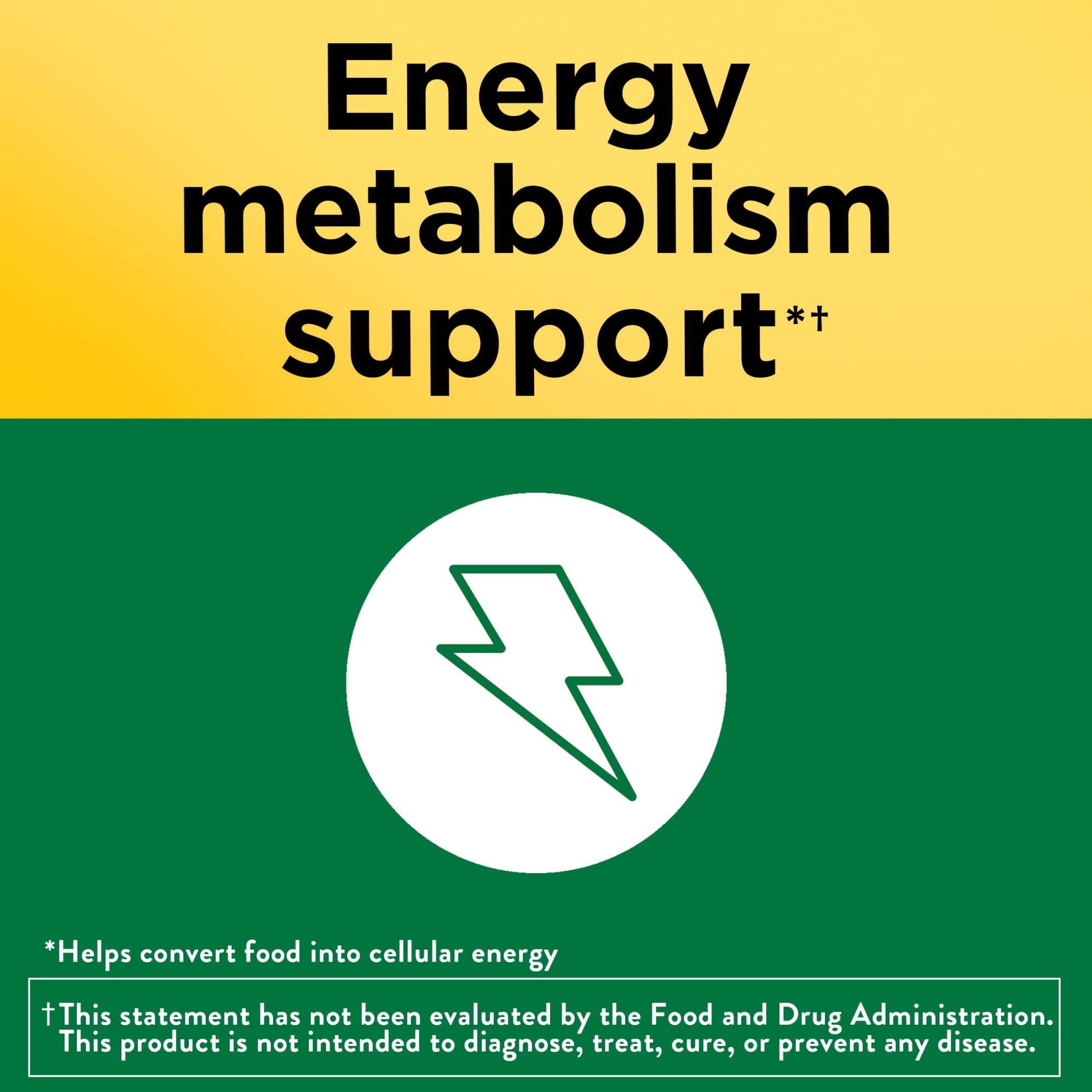 Nature Made Super B Complex Vitamins for Women and Men, Dietary Supplement for Energy Metabolism Support, Super Vitamin B Complex
