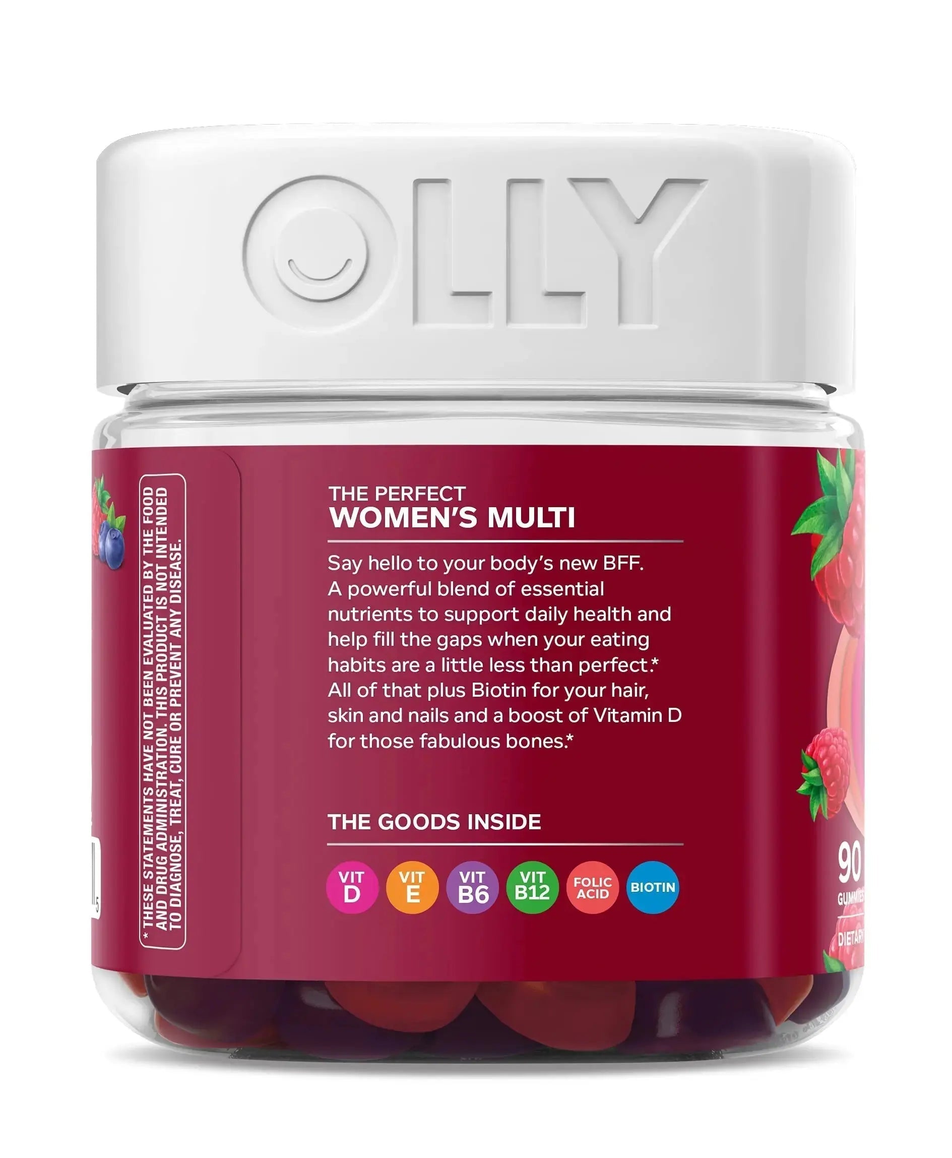 OLLY Gift, Family 2 Pack: Women's Multivitamin Gummy (90 Count), Kids Multivitamin + Probiotic Gummy (70 Count), Vitamins A, D, C, E, B, Chewable Supplement OLLY Au supplements